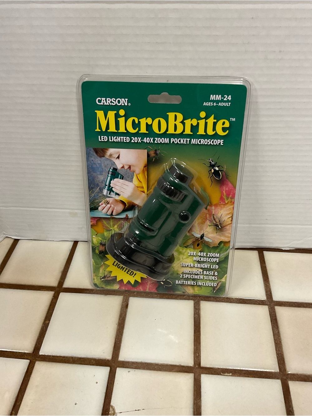 Carson MicroBrite Pocket Microscope - Green